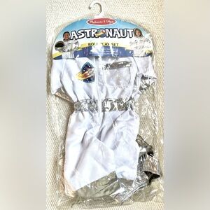 Kids Astronaut Costume with Silver Accents
